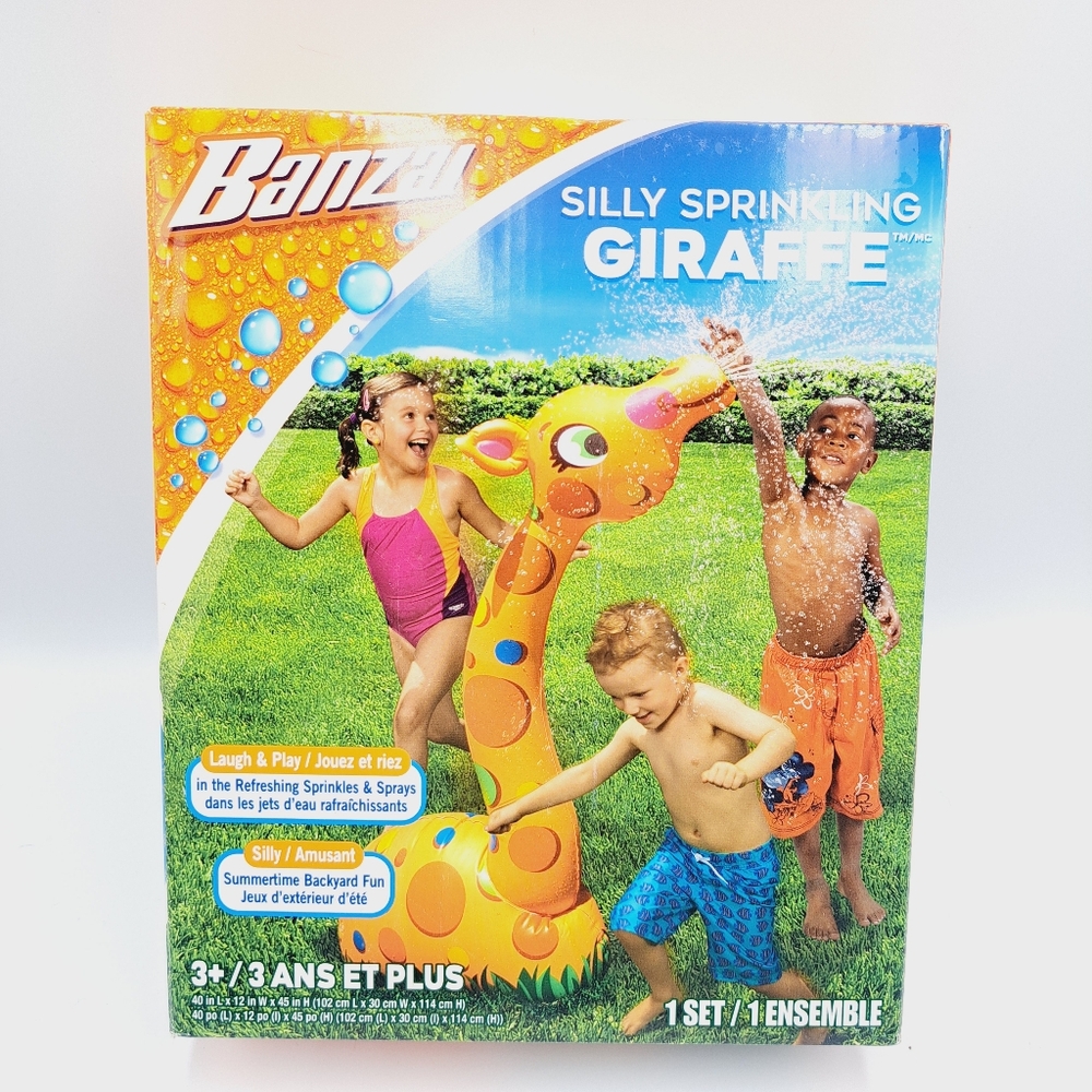 Banzai Silly Sprinkling Giraffe